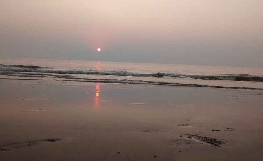 Suvali Beach, Hazira, Gujarat, India